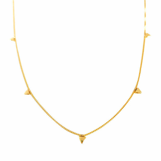 Colar Longo Triângulos