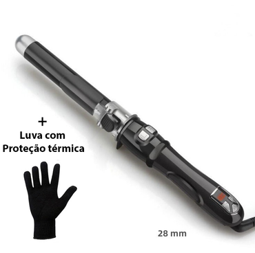 Modelador de Cachos Rotativo Skin Care™ Lançamento 2024 (Bivolt 110-240v)