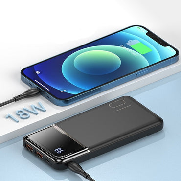 Carregador Portátil Digital USB - Power Bank KUULAA