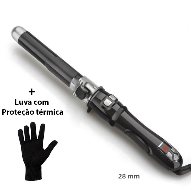 Modelador de Cachos Rotativo Skin Care™ Lançamento 2024 (Bivolt 110-240v)