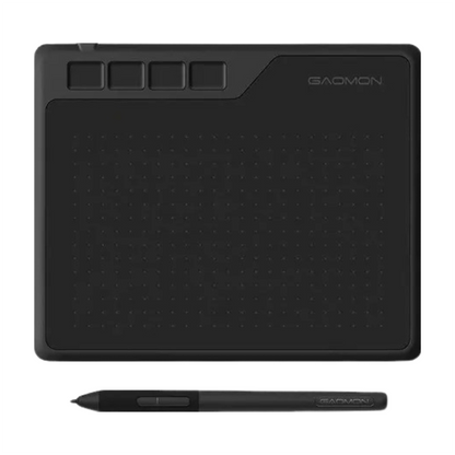 Mesa digitalizadora Gaomon S620 black | Frete Grátis