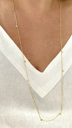 Colar Longo Triângulos