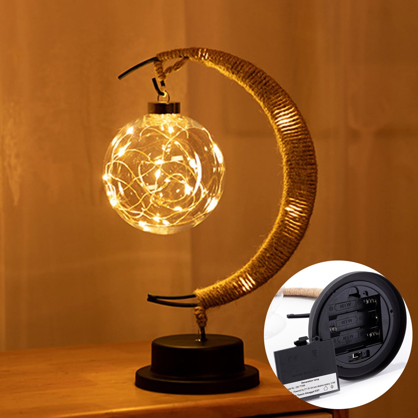 Luminária LED Lunar Encantada