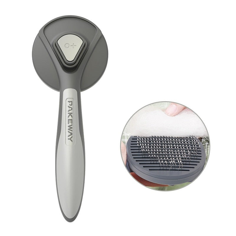 Escova para Pets Autolimpante - Pakeway