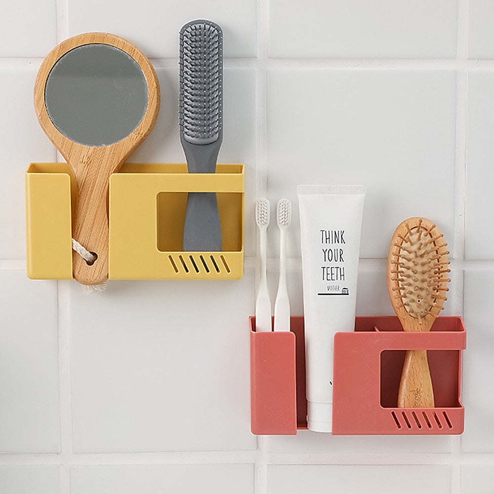 Suporte de Parede com Adesivo para Celular e Controle Remoto