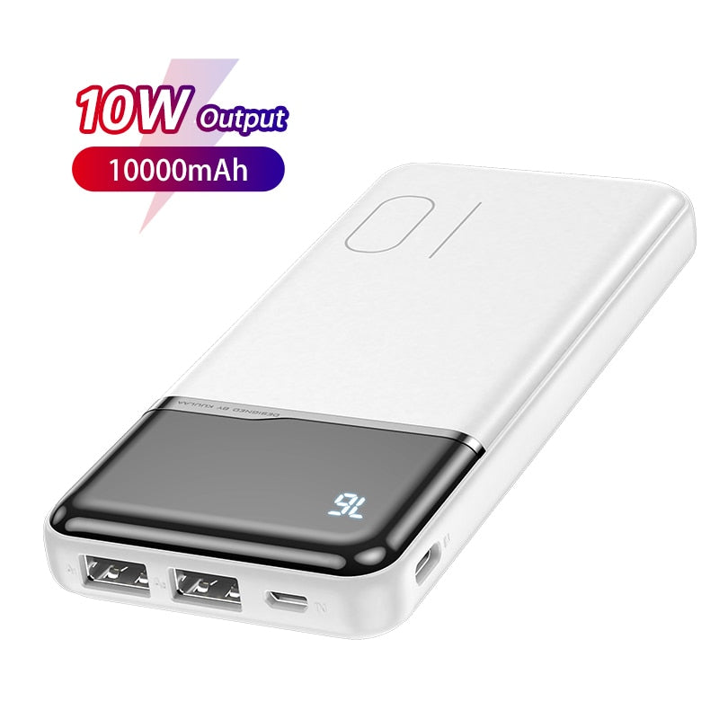 Carregador Portátil Digital USB - Power Bank KUULAA