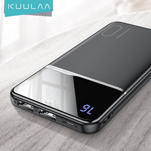 Carregador Portátil Digital USB - Power Bank KUULAA