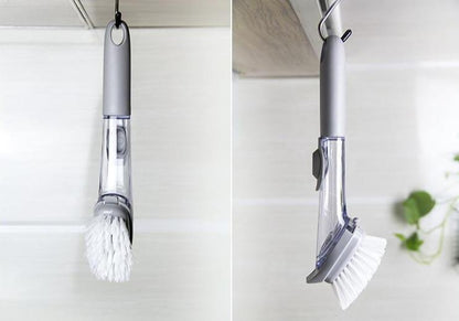 Escova 2 em 1 com Dispenser para Detergente - TotalClean™
